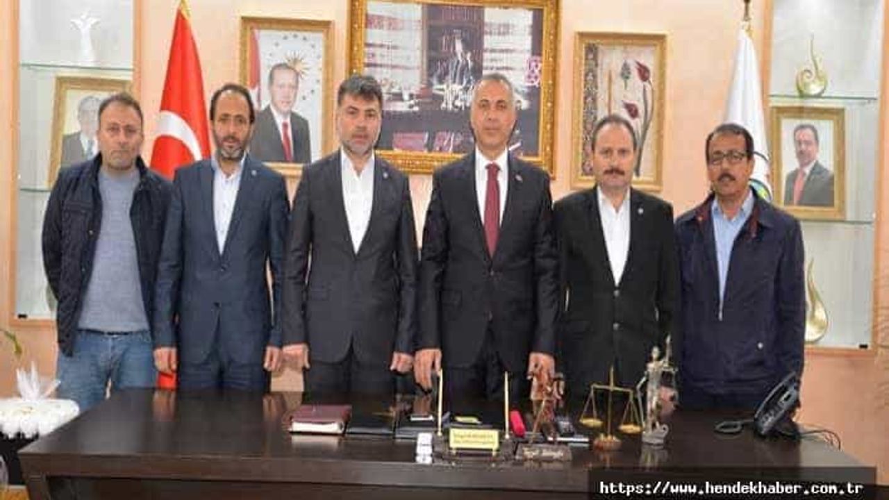 Sendika Temsilcileri Hendek'te Babaoğlu'nu ziyaret ettiler