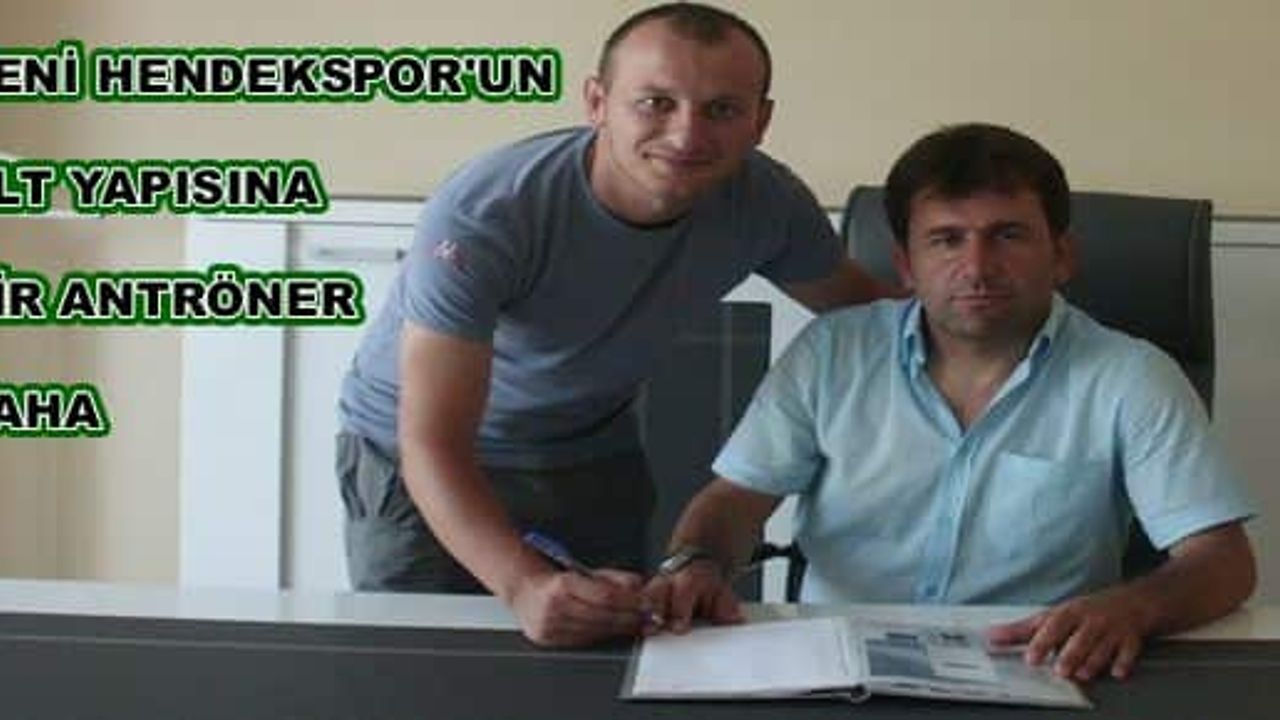 Yeni Hendekspor'un Alt Yapısına Bir Antrenör Daha