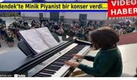 Hendek de minik piyanistin öğretmenler günü konseri...