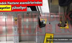 Hendek Hastane asansörlerinden şikayetler yükseliyor