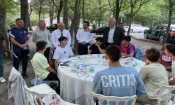 Sporcularla Hendek Selman Dede Piknik alanında bir araya geldi.