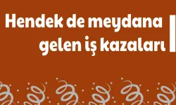 Hendek de meydana gelen iş kazaları