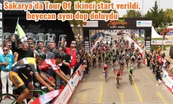 Sakarya’da Tour Of  ikinci start verildi, heyecan aynı dop doluydu