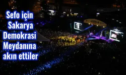 Sefo için Sakarya Demokrasi Meydanına akın ettiler