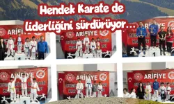 Hendek Karate de liderliğini sürdürüyor…