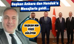 Başkan Ankara dan Hendek'e Mesajlarla geldi…