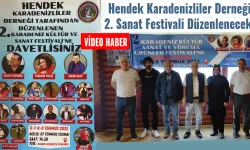 Hendek Karadenizliler Derneği 2. Sanat Festivali Düzenlenecek