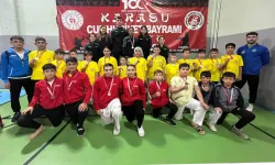 Hendek Karate Takımı 67 Madalya ile en çok madalya kazanan takımı oldu.