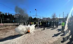 Hendek'te "Acil Durum ve Yangın Tatbikatı" Gerçekleştirildi