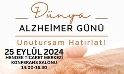 Hendek'te Alzheimer etkinliği düzenlenecek