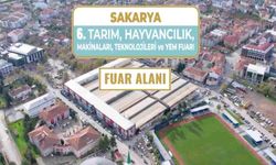 6. Sakarya Tarım ve Hayvancılık Fuarı için geri sayım başladı.