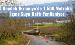 Hendek İkramiye’de 1.500 Metrelik İçme Suyu Hattı Yenileniyor