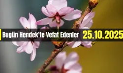 Hendek'te Vefat Edenler 25 - 10 - 2025