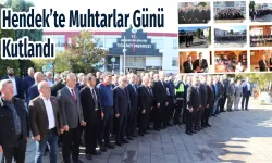 Hendek’te Muhtarlar Günü Kutlandı