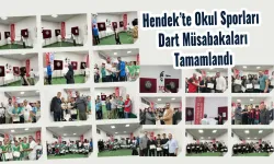 Hendek’te Okul Sporları Dart Müsabakaları Tamamlandı