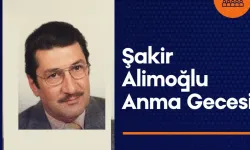 Hendek’te Şaki̇r Alimoğlu Anma Gecesine Düzenlenecek...