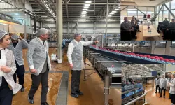 Hendek Kaymakamı Elmacık Su Fabrikasını Ziyaret Etti
