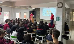 Hayat Arama Kurtarma Derneği'nden Atike Hanım Anadolu Lisesi'nde Afet Eğitimi