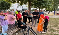Kaymakam Gökpınar’dan Yeni Mahalle Parklarına İnceleme