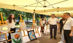 Hendek Atike Hanım Anadolu Lisesi'nde Sanat Sergisi