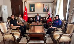 Balkan Şampiyonu Övünç'ten Kaymakam Gökpınar'a Ziyaret