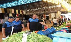 Hendek Kapalı Pazar Yerinde Zabıta Denetimi