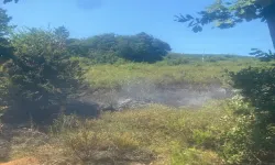 Kazımiye'de Orman Yangını Büyümeden Söndürüldü