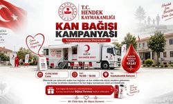 Kaymakamlık Bahçesinde Kan Bağışı Kampanyası