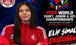 Hendekli Karateci Elif Şimal Ekizoğlu Dünya Şampiyonası'nda