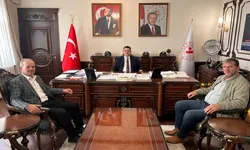 Muhtar İskefiyeli’den Kaymakam Gökpınar’a Ziyaret