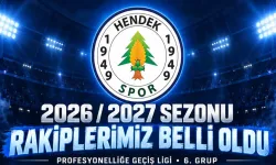 Hendekspor’un 2026-2027 Sezonundaki Rakipleri Belli Oldu