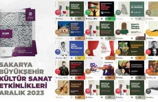 Sakarya 2023 Aralık kültür sanat etkinlikleri yayınlandı