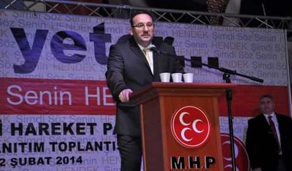 Hendek Mhp Gövde Gösterisi Yaptı