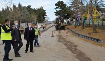 Hendek de Sürdürülen Ulaşım eylem planı çalışmalarını inceledi...