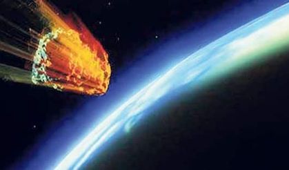 18 metrelik göktaşı teğet geçti