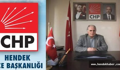 Hendek CHP ilçe başkanı Reyhan AZAK’tan açıklama,
