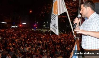 İlçe Başkanından Taziye ve Teşekkür