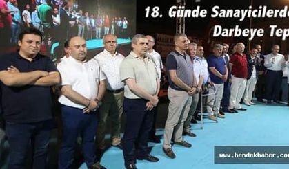 18. Günde Sanayicilerden Darbeye Tepki