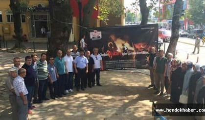 Hendek İlçe Teşkilatı Bağış Kampanyası Düzenledi