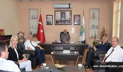 SAÜ’den Başkan Püsküllü’ye ziyaret