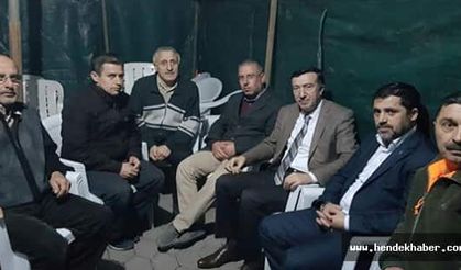 Bakan YardımcısıHendek'teydi