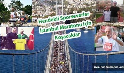 Hendekli Sporseverler İstanbul Maratonu için koşacaklar
