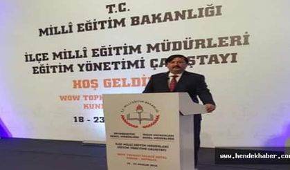 Milli Eğitim Müdürümüz Antalya'da