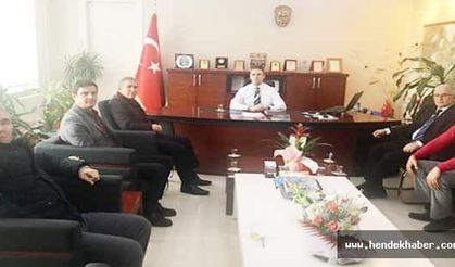 ASKF Yöneticileri Hendek Kaymakamlığını ziyaret etti