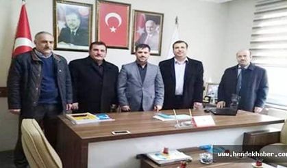 Diyanet Sen Hendek Şube Başkanıda ziyaret etti
