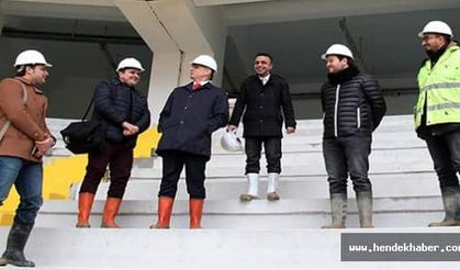 Yeni Sakarya Stadyum’da incelemelerde bulundular