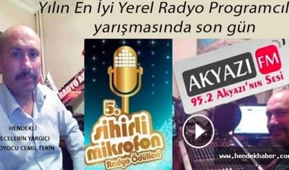 Yılın En İyi Yerel Radyo Programcıları yarışmasında son gün
