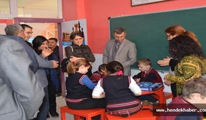 Hendek Yeniyüzyıl İlkokulu zeka oyunları sınıfının açılışı yapıldı