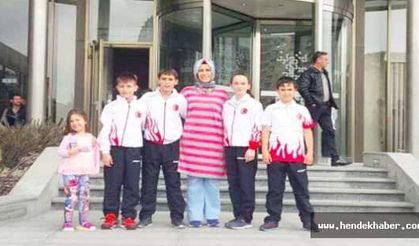 Hendekli Minik Yıldızlar Balkan Şampiyonası’nda