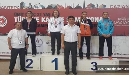 Gaziantep'ten Hendek'e 3 Madalya birden...